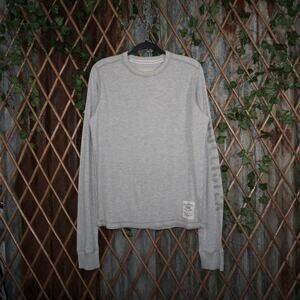 Large - Vintage Y2K Hollister long sleeve thermal ribbed tee